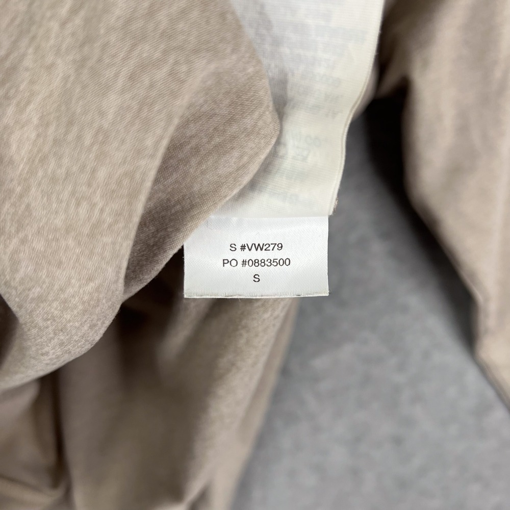 Vuori Heathered Khaki Tan Halo Oversized Hoodie Pullover Size Small - Picture 8 of 12